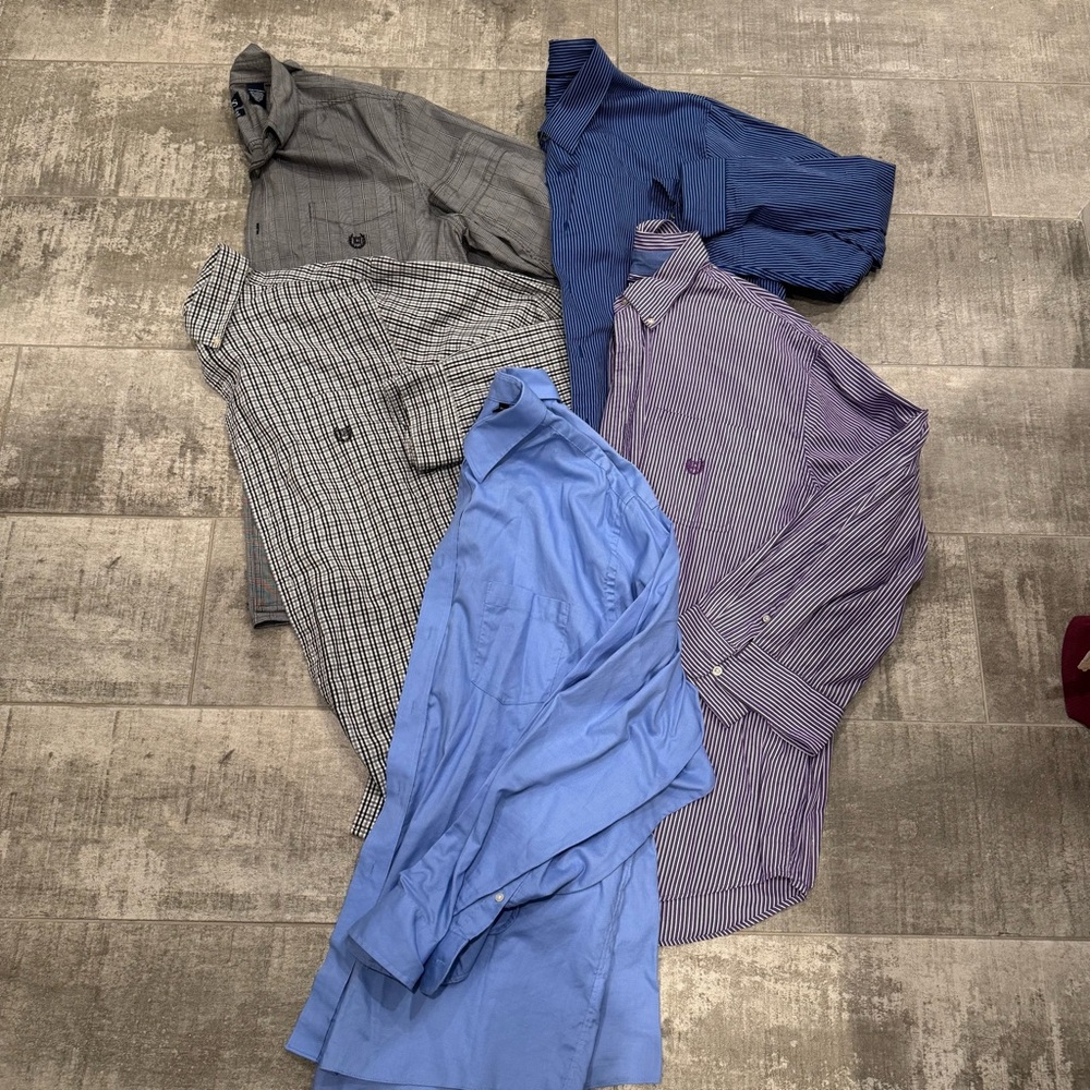 Men’s 2XL Long Sleeve Button Down Chaps/Apt 9